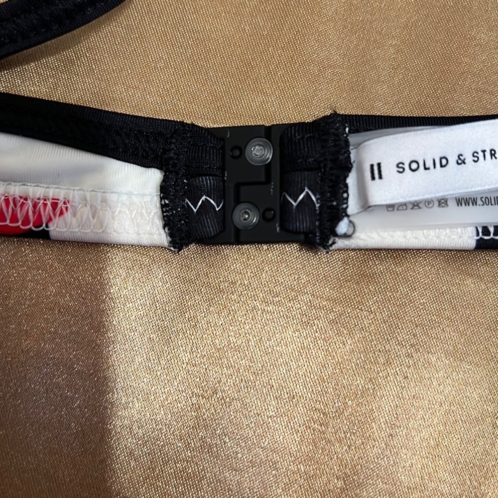 Solid & Striped The Brigitte Cherries Bikini Top … - image 8